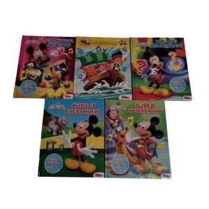 Mickey Mouse Clubhouse Set of 5 Disney Play A Song Books - My First Music Fun